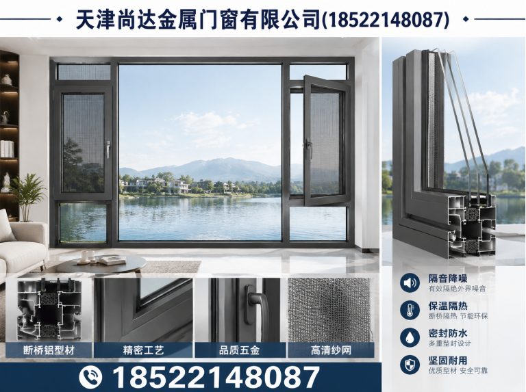 河西区断桥铝门窗展示图
